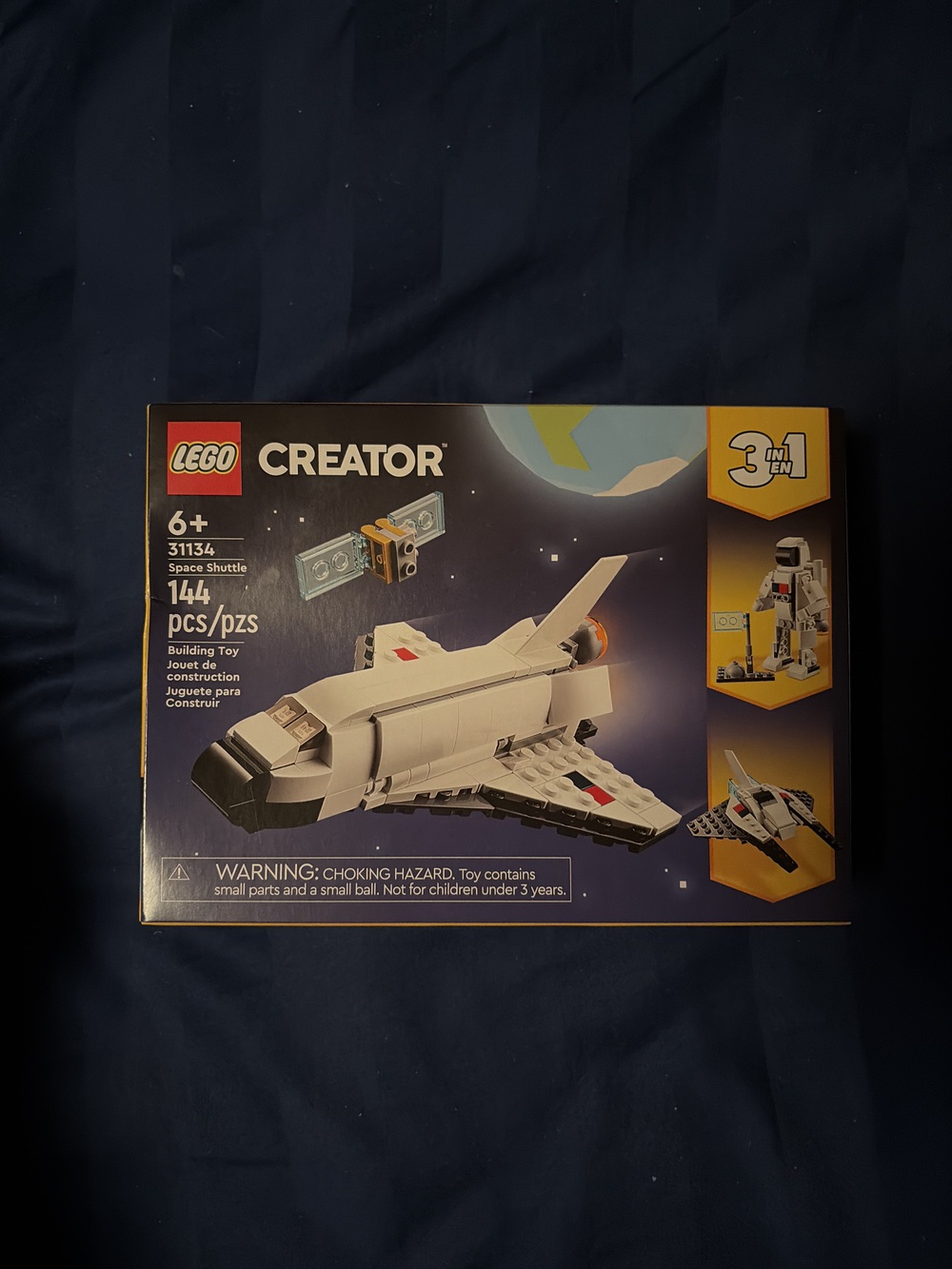LEGO Creator 3 in 1 Space Shuttle 31134 - New Unopened Set